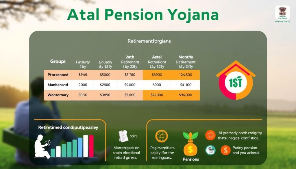 Atal pension yojana chart